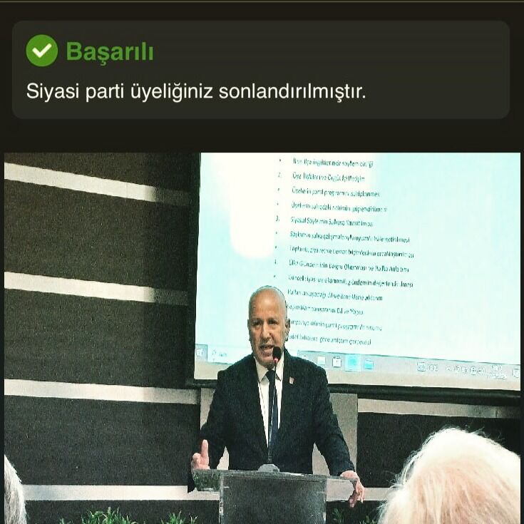Kamuoyuna Saygiyla Duyurulurcumhuriyet Halk Partisinin Kurulduğu Günden Beri Atadan, Dededen Ve