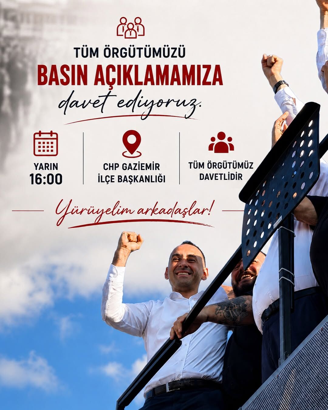 Yıllar Boyunca Aynı Inançla Yürüdük.şimdi, Yine Aynı Inançla Milletimizin Karşısına Çıkıyoruz.sö